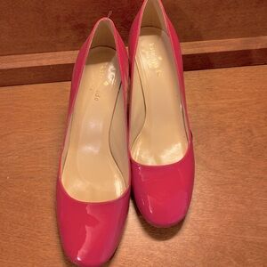 Kate Spade Pink Patent Leather Heels 👠